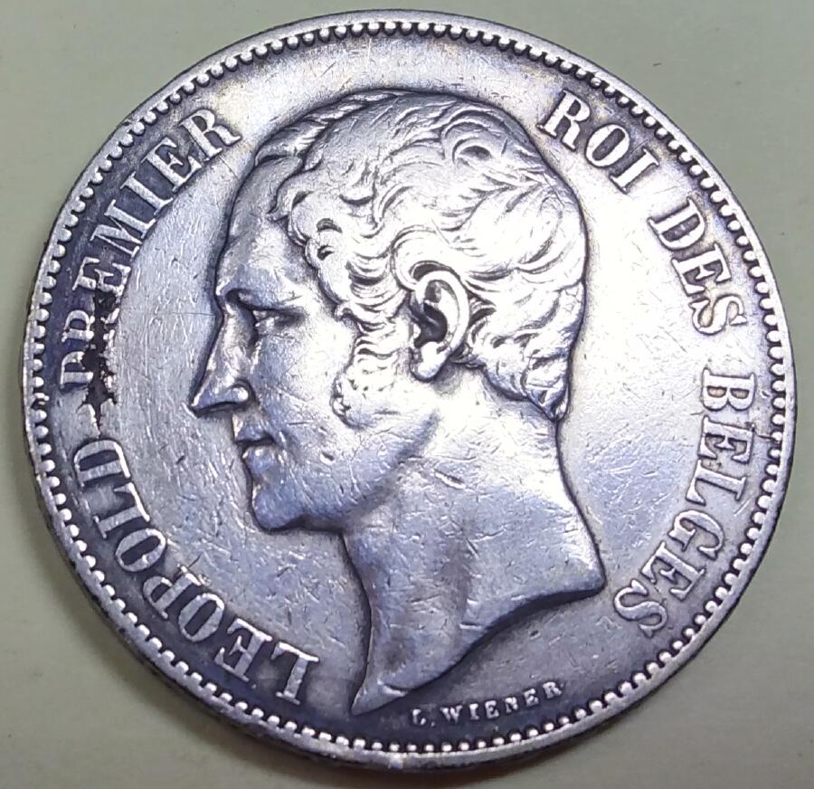 Belgium-5-Francs-1853-Possible-Fake